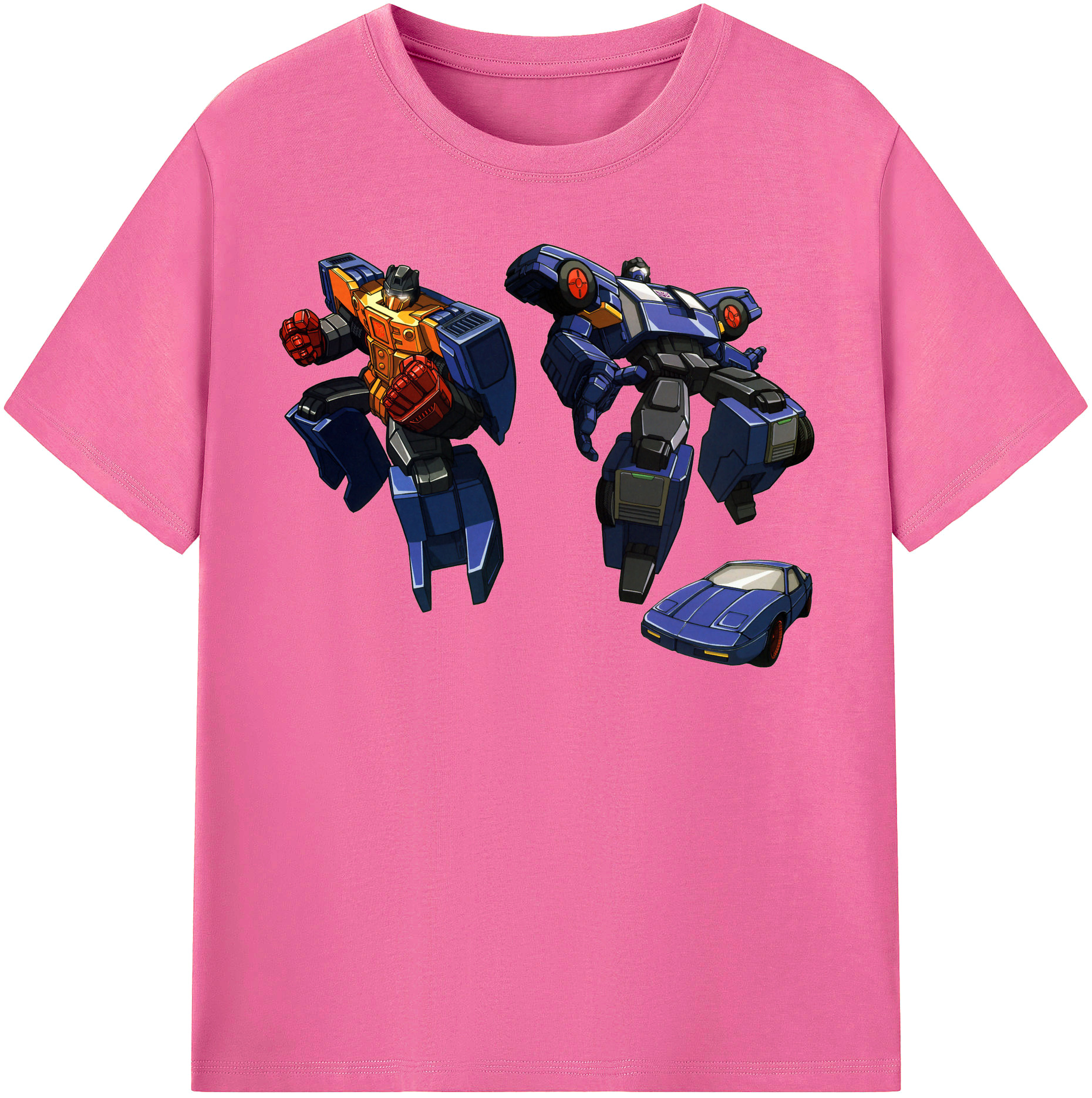 （画像用）  レディースカジュアルプリントTシャツ（綿100％）